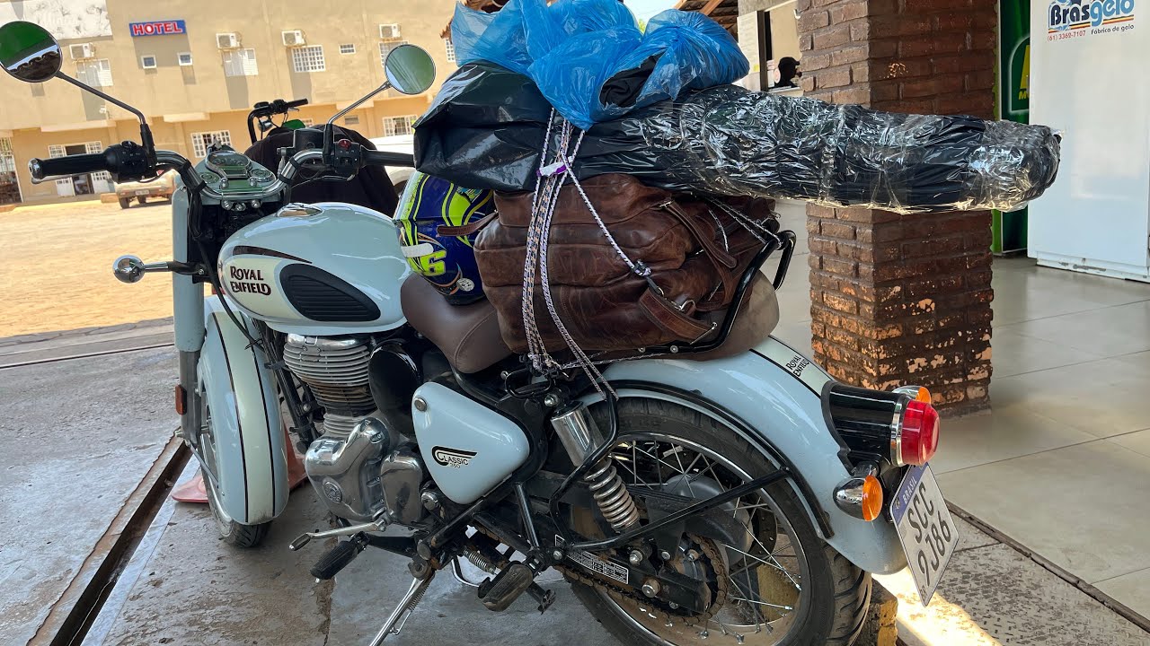 Viagem na Royal classic 350 800km/ primeira parte/ Terra ronca - cavernas surreais! / impressões