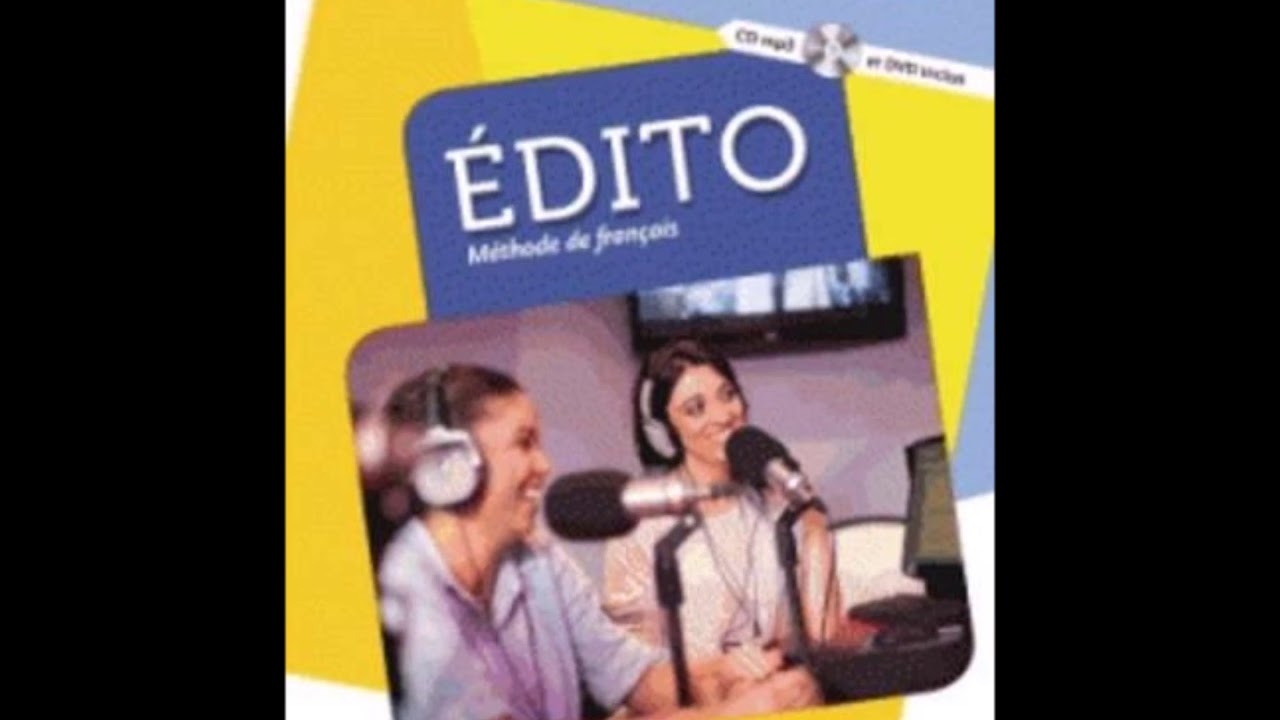 &Eacute;dito A1 m&eacute;thode de francais Piste07