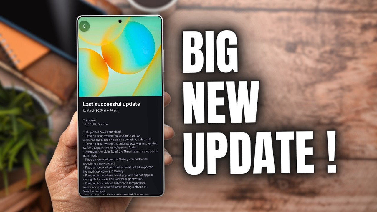 Вышло масштабное обновление — наконец-то вышла стабильная версия One UI 8.5?