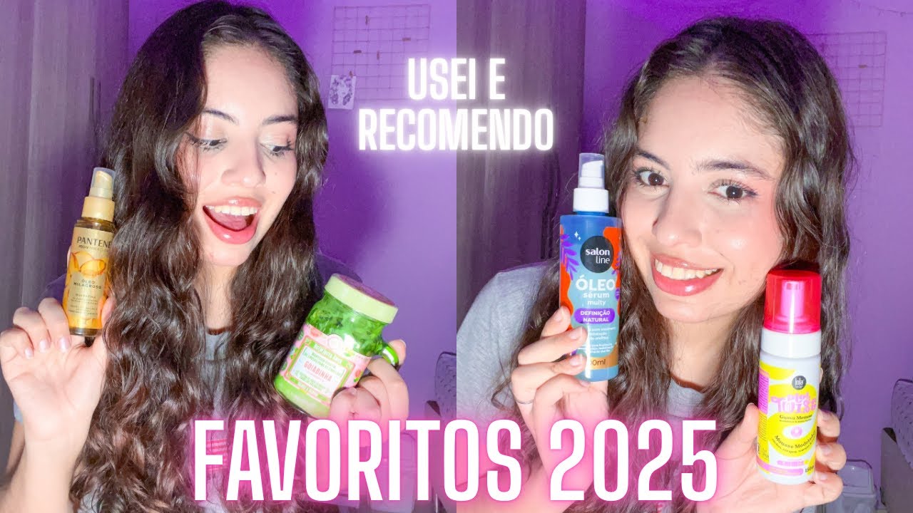 Meus PRODUTOS FAVORITOS de 2025 | Evelyn ✨