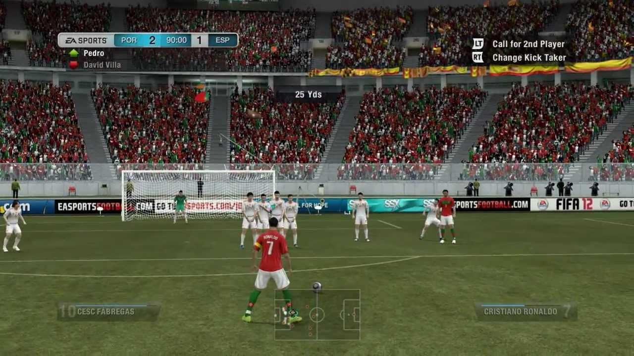 FIFA 12 - Portugal vs Spain UEFA EURO 2012