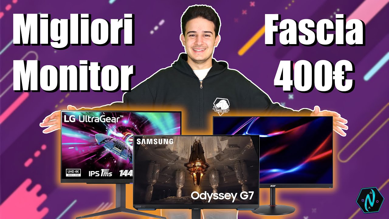I Tre Migliori Monitor 4K 144Hz da 400€ del 2024?