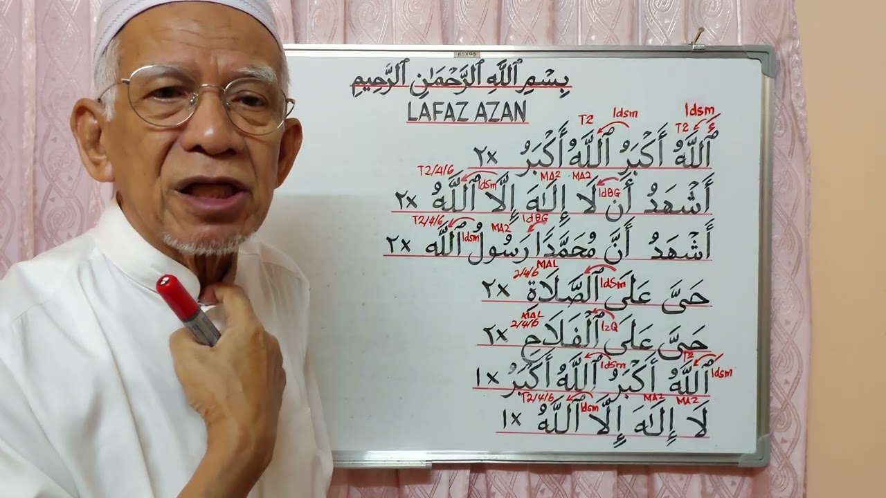 JANGAN AZAN IKUT SEDAP HATI TETAPI IKUTLAH HUKUM TAJWID@syedzainudinsyedmokhtar