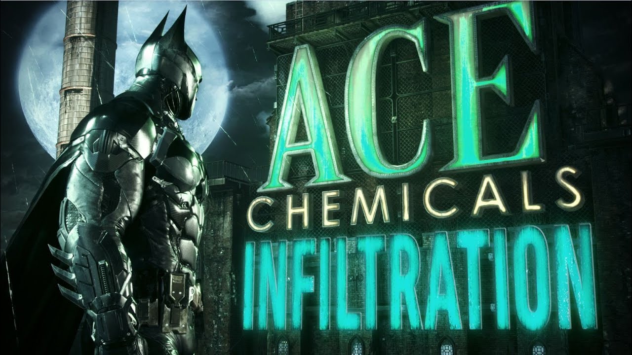 Официальный трейлер игры Batman: Arkham Knight - Проникновение в компанию Ace Chemicals: Часть 1
