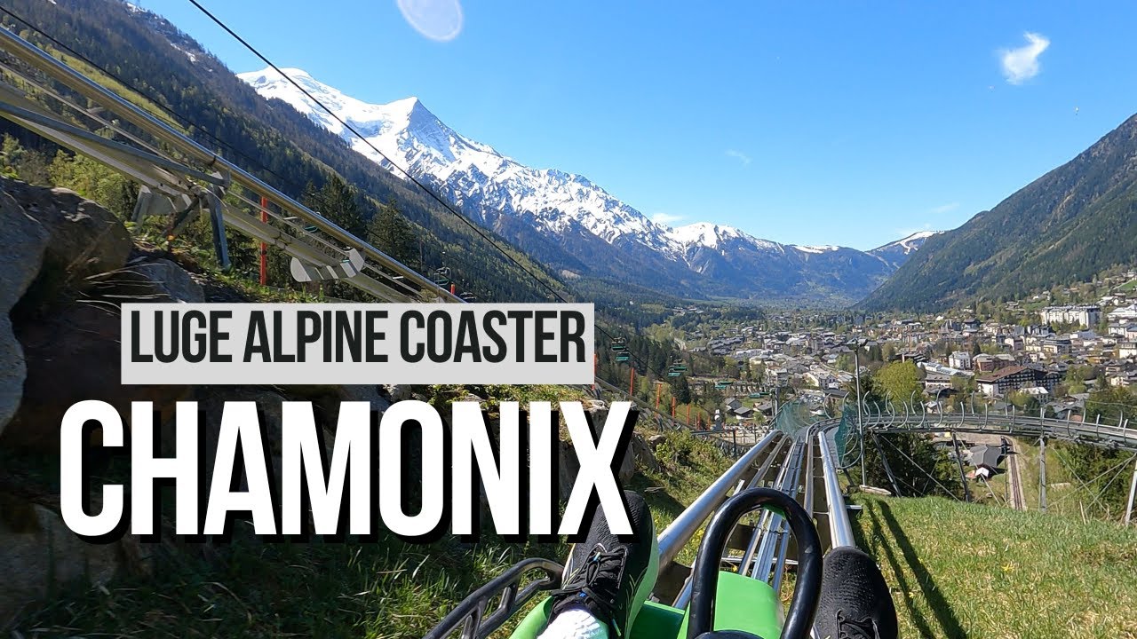 Mountain Coaster POV   Luge Alpine Chamonix 4K
