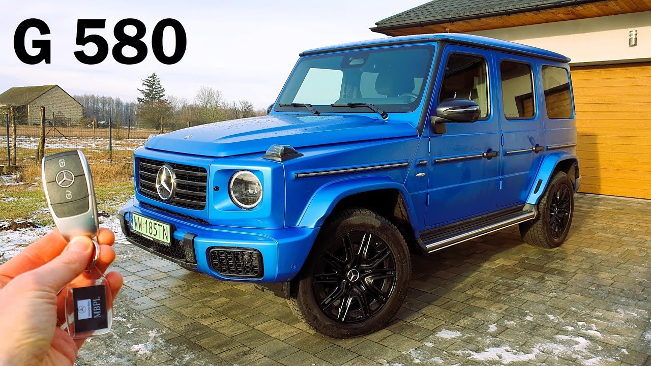 Mercedes G580 EQ 18 000Nm zawraca w miejscu TEST PL/ENG