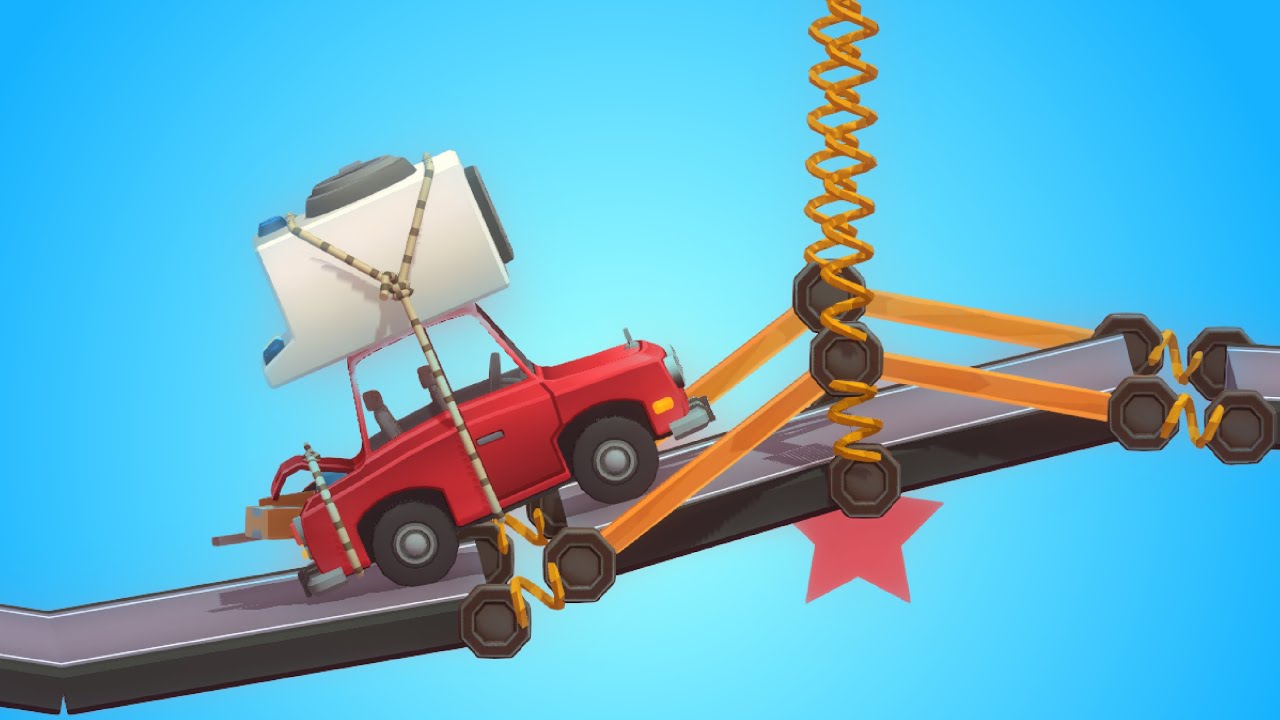Springs Are FINALLY Here! - Poly Bridge 3