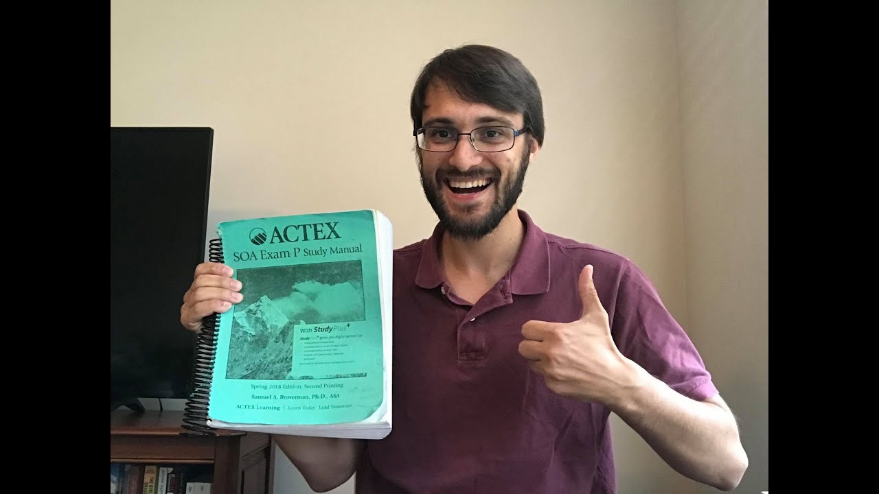 I Passed Exam P: Achievement Unlocked