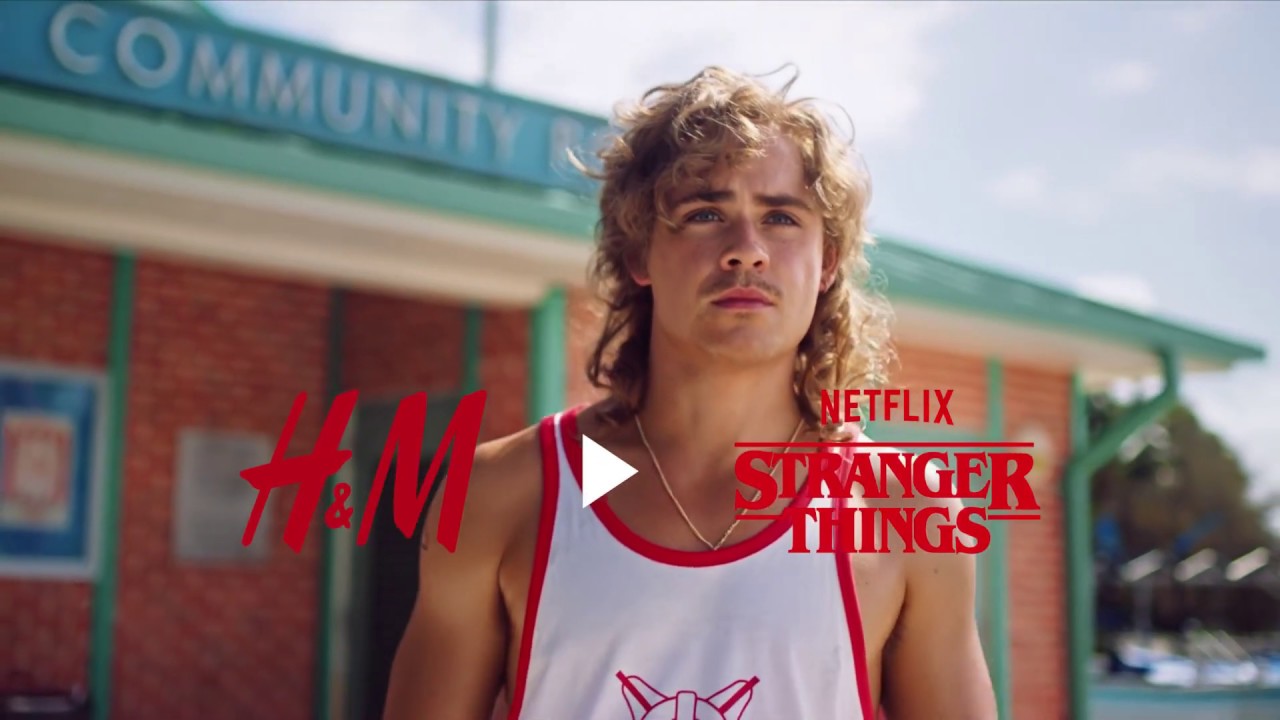 Dacre Montgomery for H&M x 'Stranger Things' Collaboration