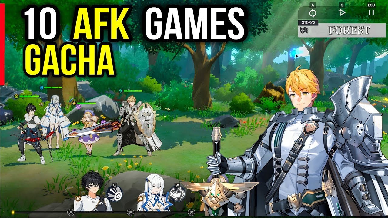 Top 10 AFK Games that will make a Huge Progress while AFK (Idle, Gacha, AFK, RPG)