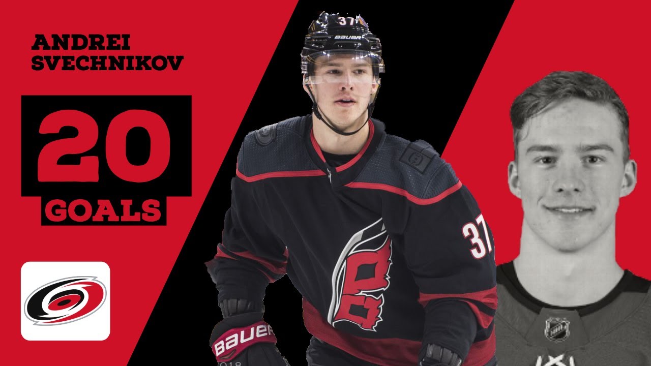 Andrei Svechnikov (#37) | All 20 Goals from 2018-19 Regular Season | CAR