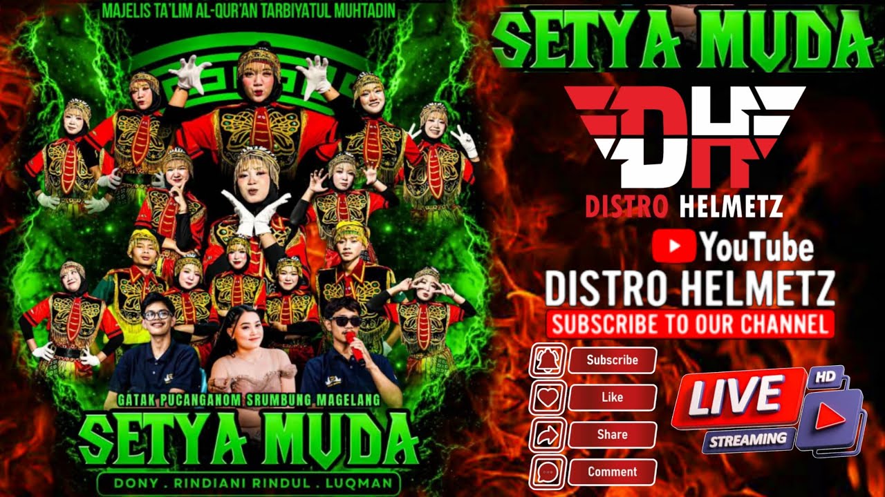 LIVESTREAMING BRONDUT SETYA MUDA MALAM INI !! SETYA MUDA LIVE GENDUNGAN, KALIBENING, DUKUN, MAGELANG