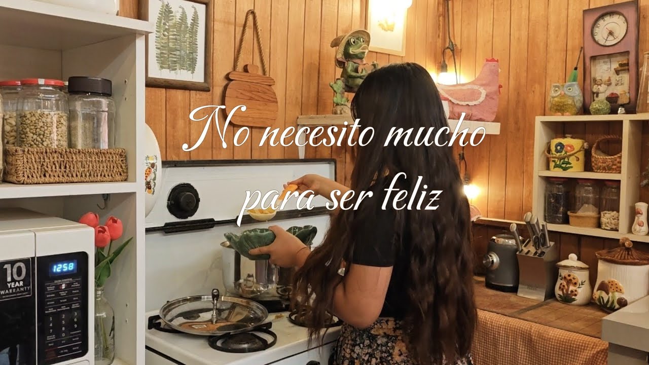 Así es vivir bonito sin tener mucho |sopa de verduras, limpieza de cocina, compré platos ✨️🌿🏠