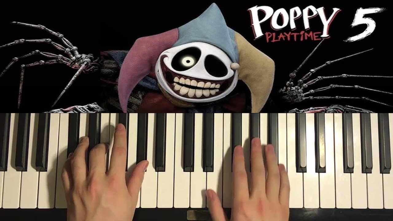 How To Play - Poppy Playtime Chapter 5 Song - Wrong Side Out (Piano Tutorial Lesson) | CG5