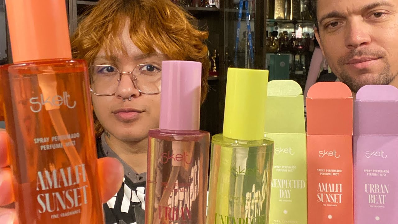 Não Creio Que Não Conhecia esses Perfumes Da Skelt Amalfi sunset Urban Beat unexpected Day
