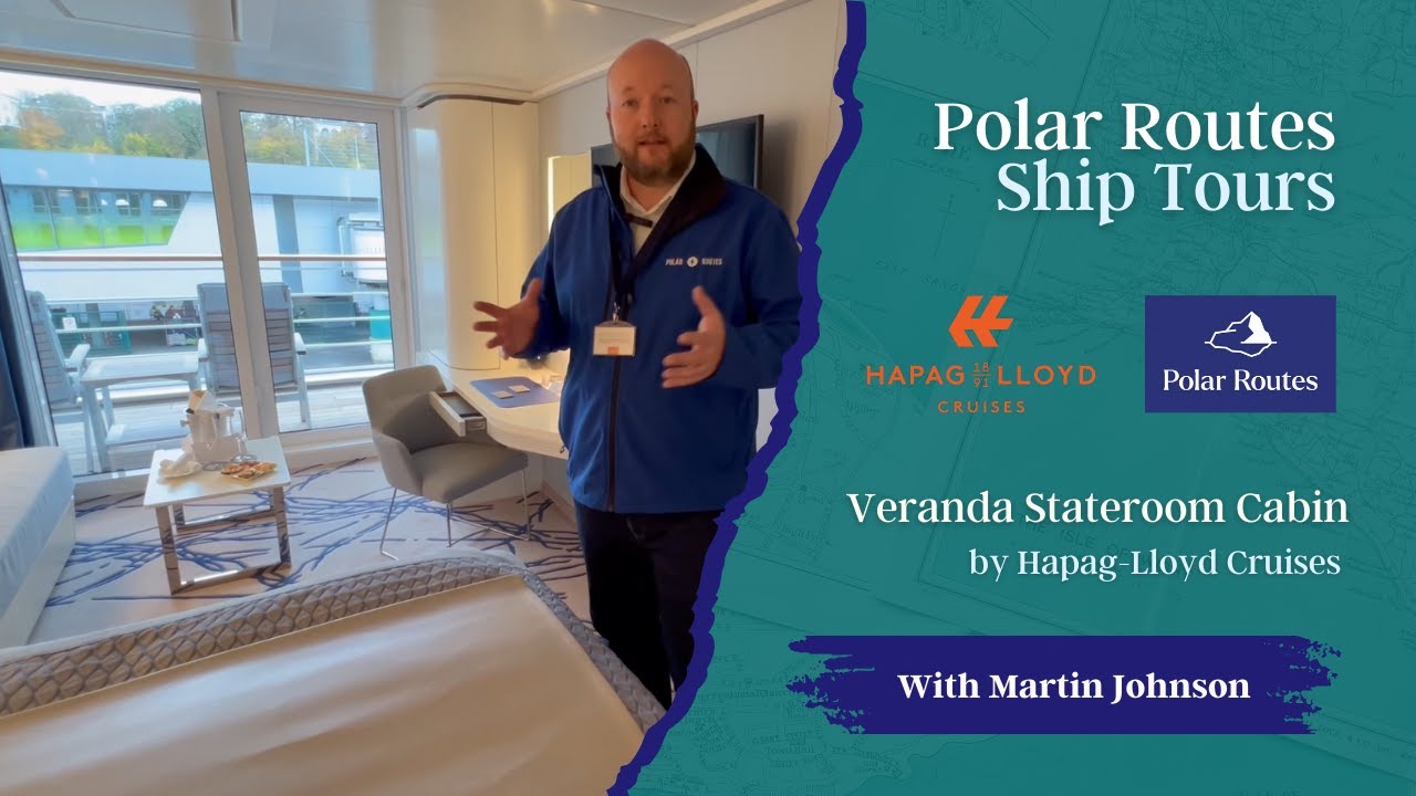 Classic Veranda Stateroom Cabin on the HANSEATIC Spirit, Nature & Inspiration Ship Tour