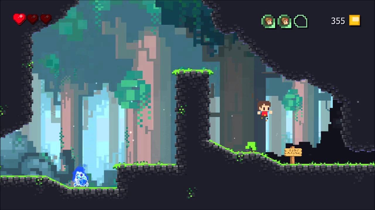 The Adventures of Pip : GAMEPLAY [Wii U Version]