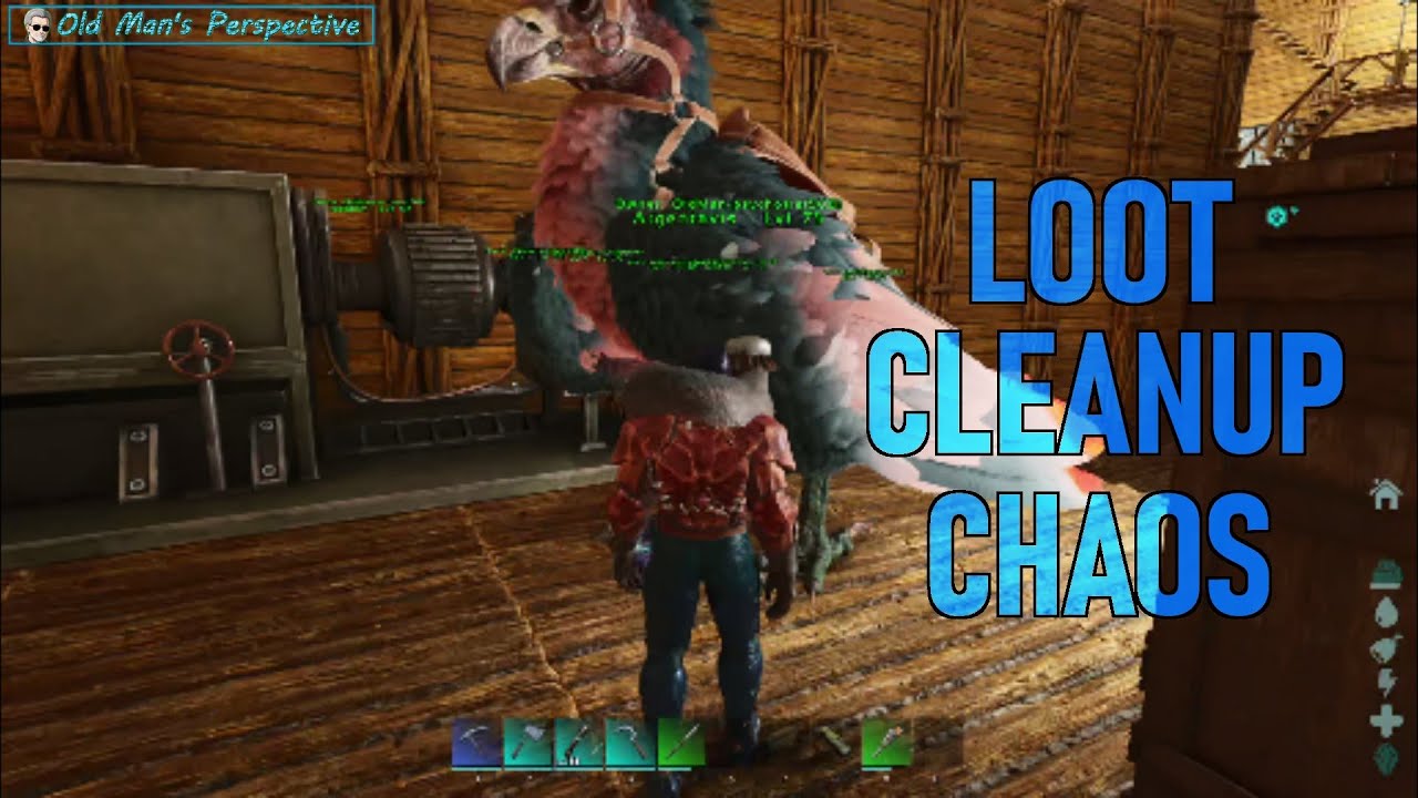 Loot Cleanup Chaos + Otter Hunt - Ark Survival Ascended - The Island (EP219)