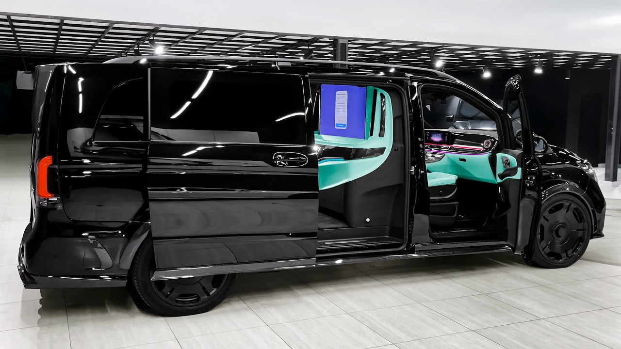 New 2026 Mercedes V Class - Ultra Luxury Van by TopCar Design in details