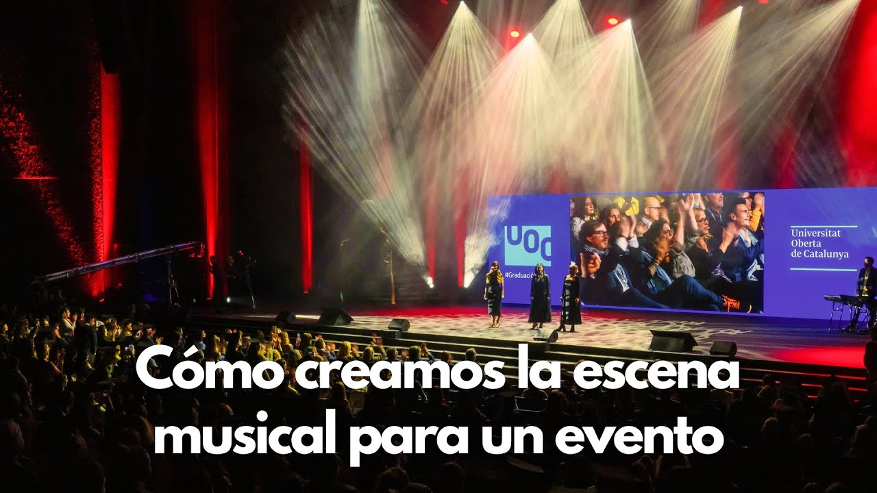 Cómo creamos un proyecto escénico musical para el evento de una empresa