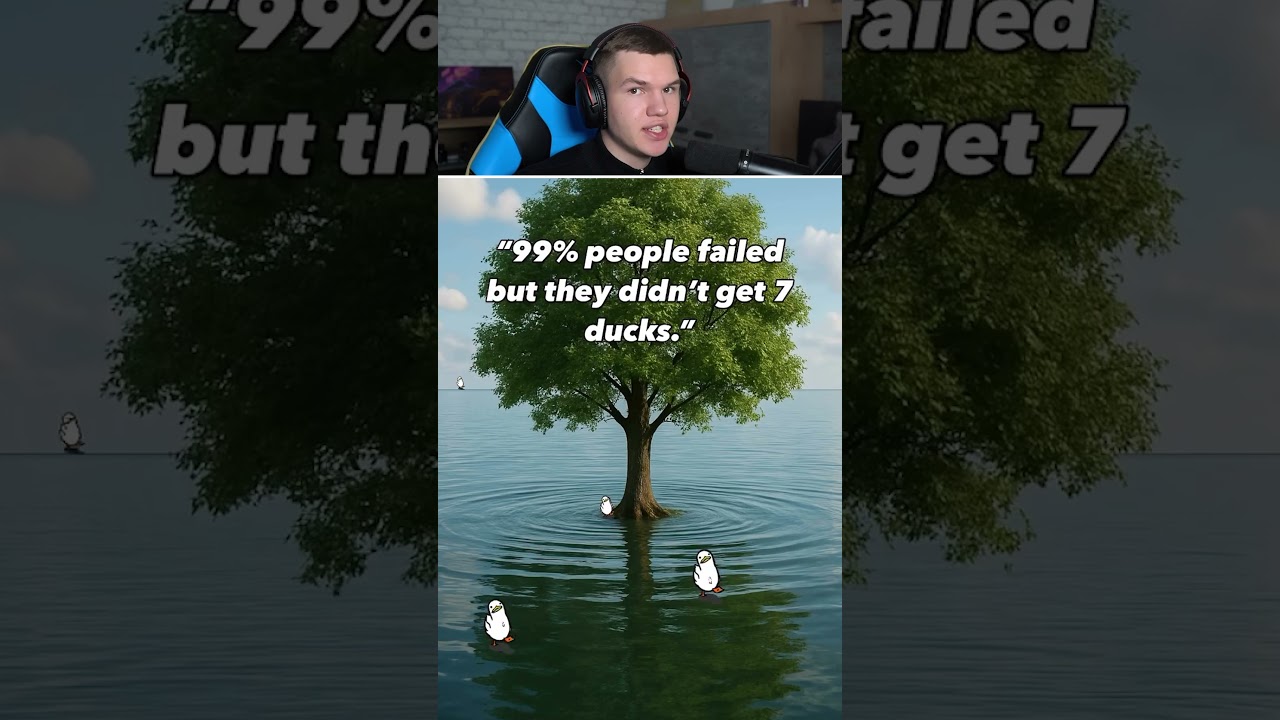 99% Не Смогут НАЙТИ 7 Утят! 🦆🧠 #shorts #шортс #челлендж #прикол #мем #юмор #пранк #тест #зрение