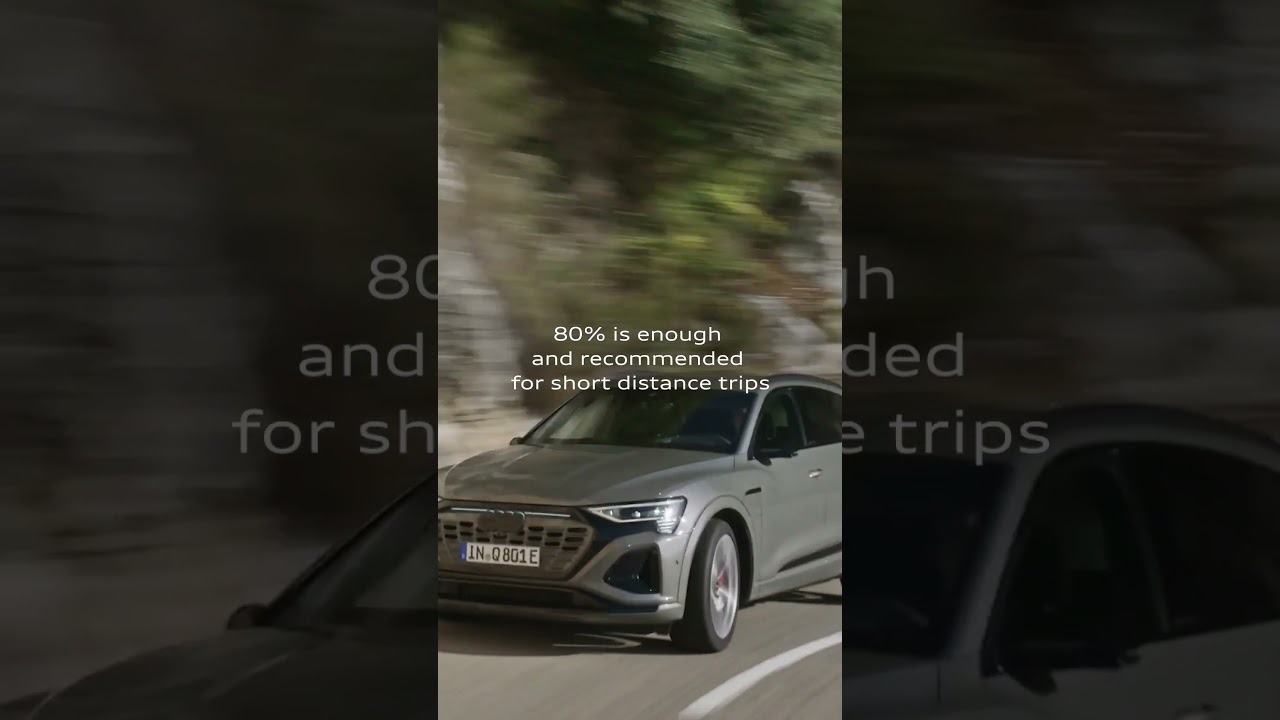 Audi re:charging: The 80% Rule of electric vehicle charging