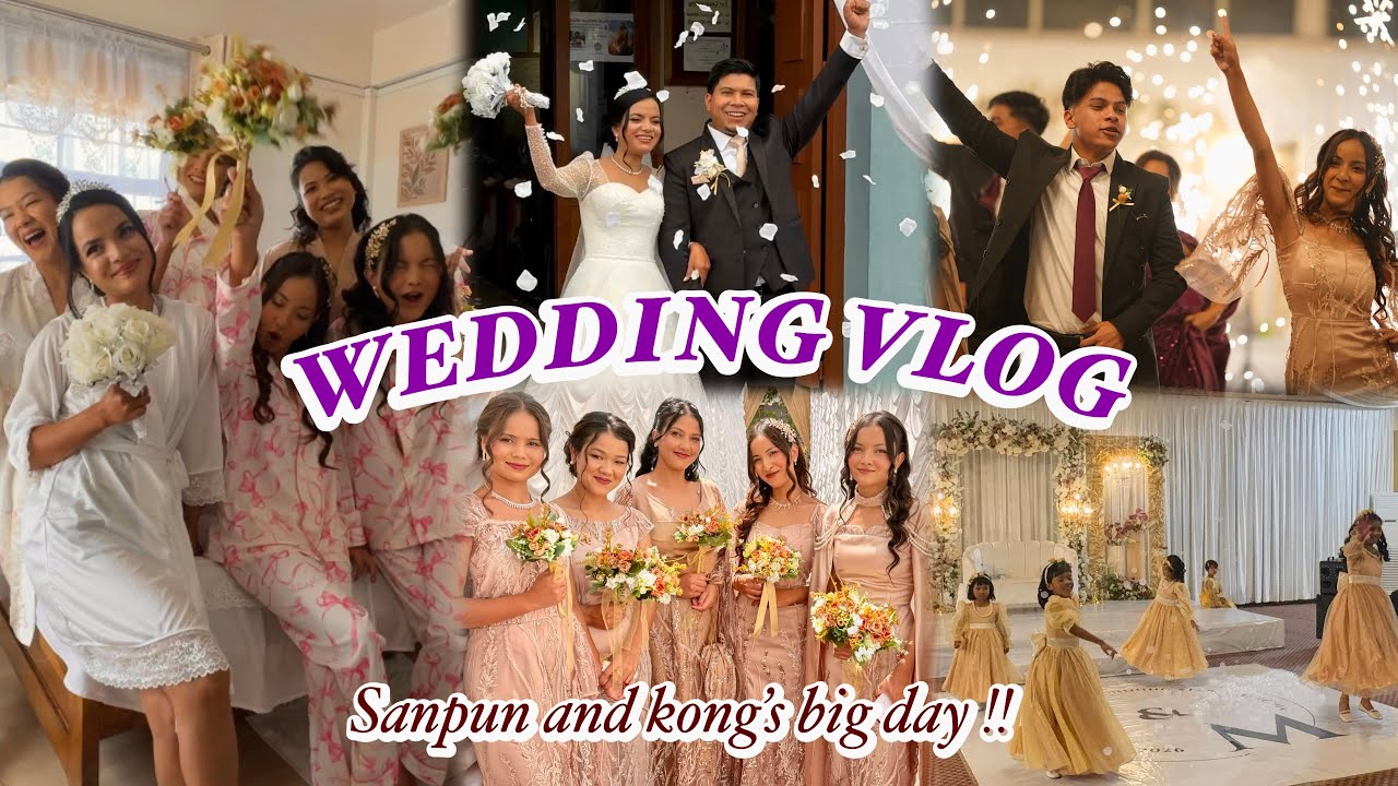  WEDDING VLOG❤️My sister&rsquo;s big day 🤍✨ A day full of love and laughter|Shillong|M vlogs