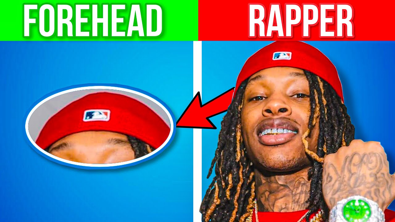 Guess The Rapper By Forehead | 2022 Rap Quiz Challenge