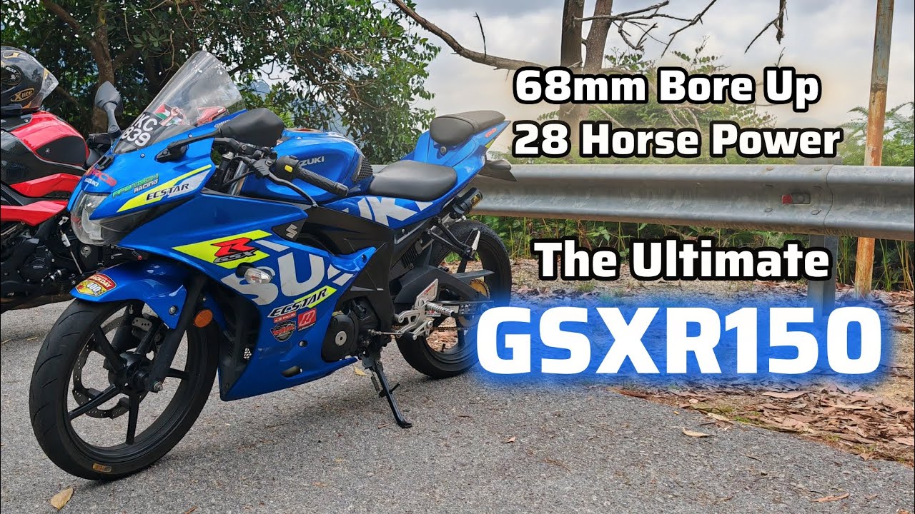GSXR150 - 68mm Specs (Bore Up) Road Test