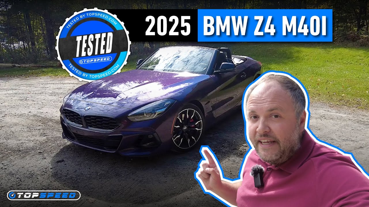 All-New Manual Transmission 2025 BMW Z4 M40i Walkaround Review | Driven By TopSpeed