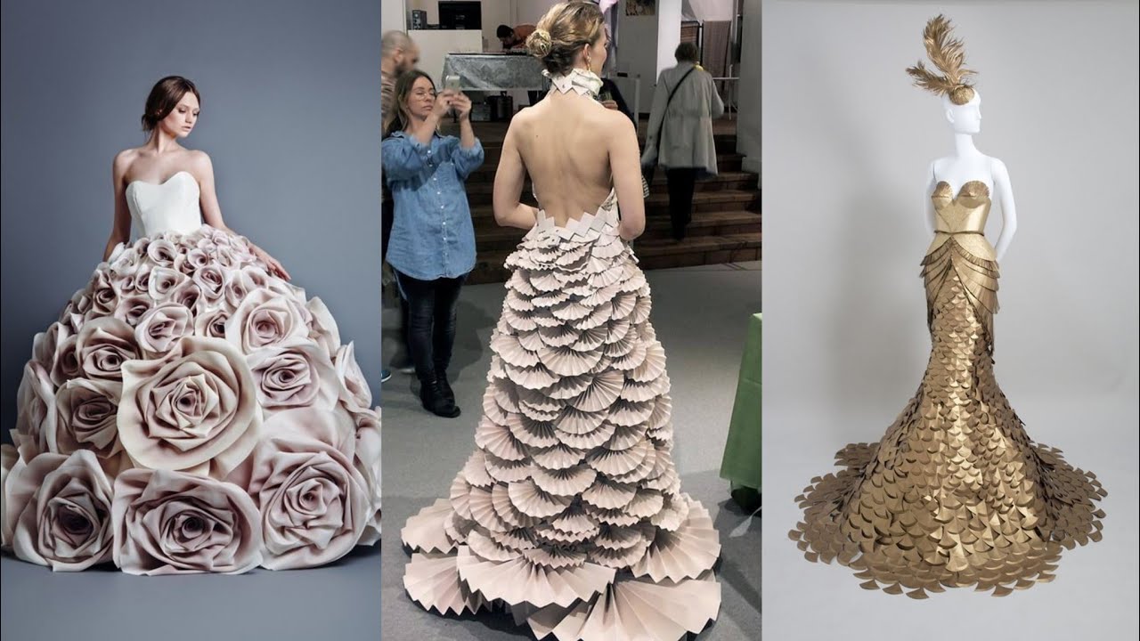 worst dresses made by waste products for reuse