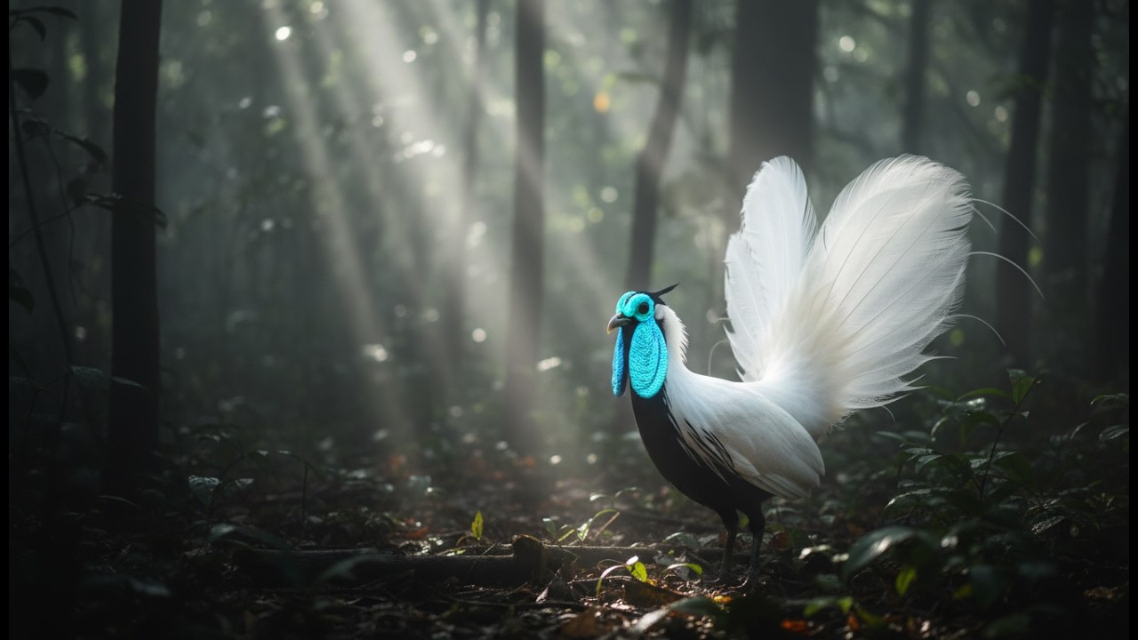 Filmed in 4K: The 'Alien' Bird With A Physics-Defying Mating Dance Discovered Deep In Borneo!