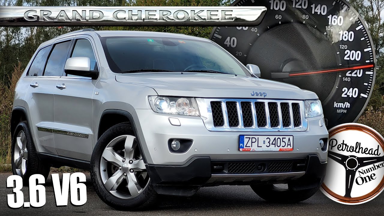 2011 Jeep Grand Cherokee 3.6 V6 (286 KM) | V-MAX, 0-100, 100-200 km/h, Test, AUTOBAHN. | 4K