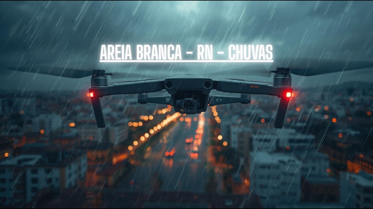 Chuva traz alívio, mas alaga Areia Branca RN.