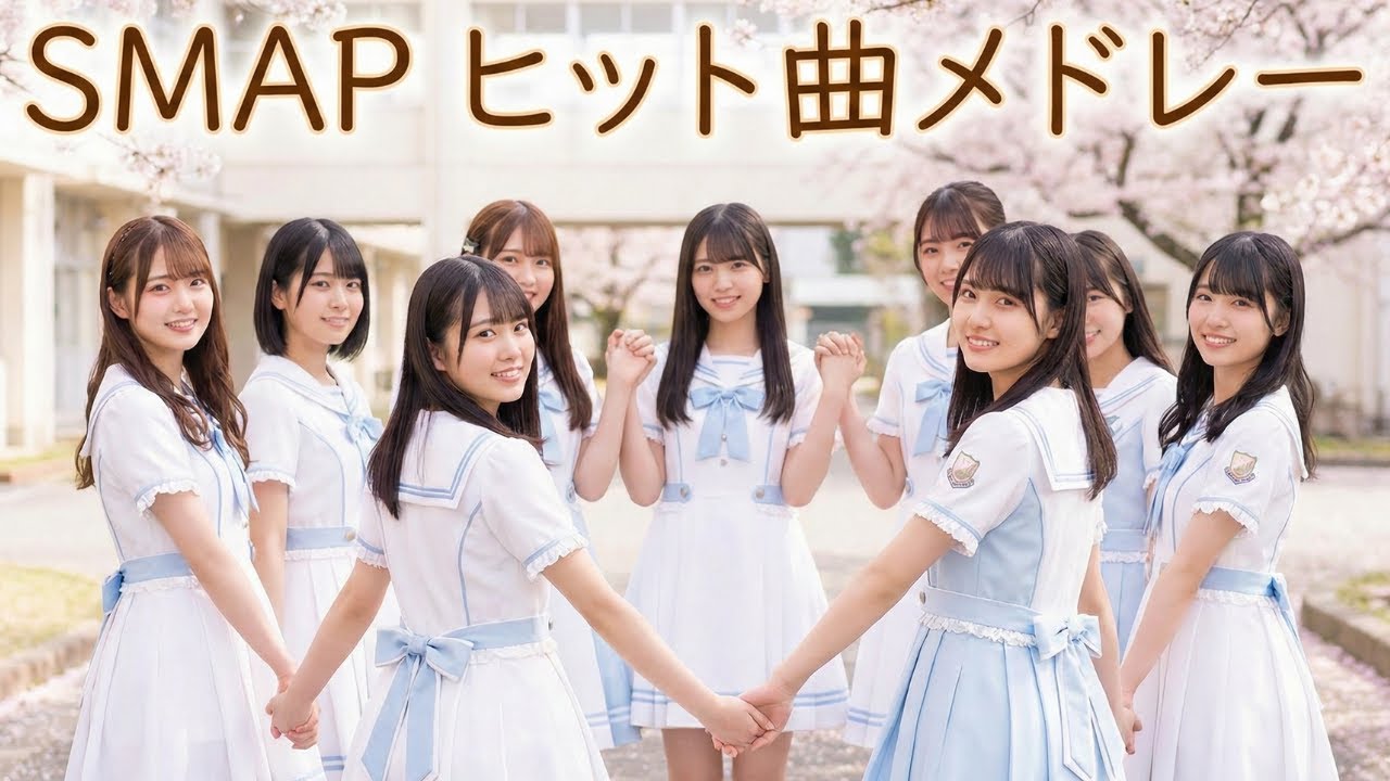 もしSMAPのヒット曲が『乃木坂46の表題曲』だったら？【リクエスト厳選メドレー】【坂道風アレンジ】