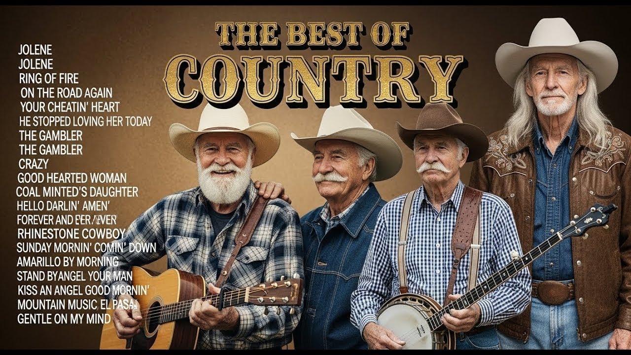 Legendary Country Collection | Kenny Rogers, Alan Jackson, Willie Nelson & Johnny Cash
