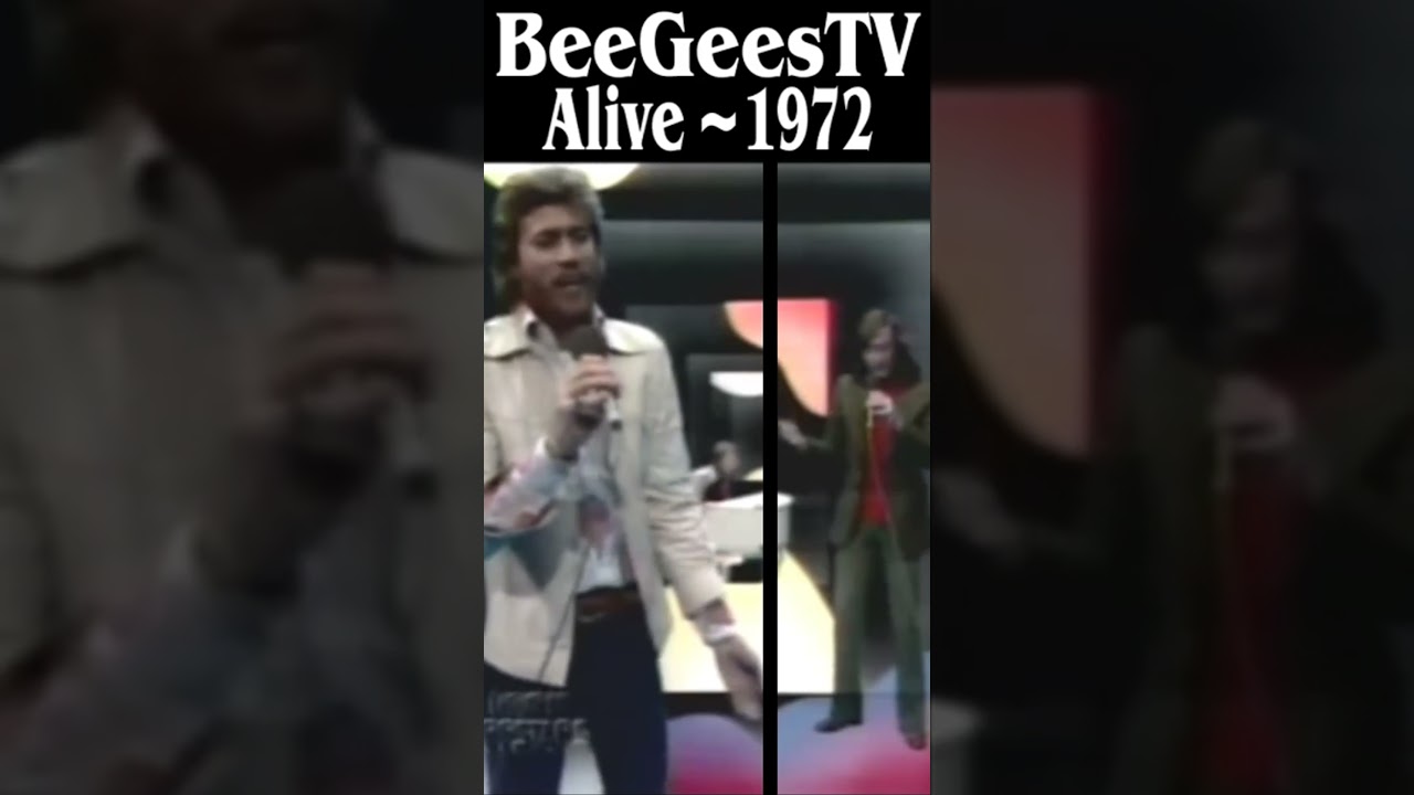 Bee Gees TV &ldquo;Alive&rdquo; 1972 Video