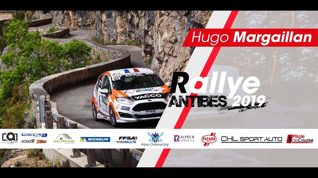 Hugo Margaillan Rallye Antibes 2019