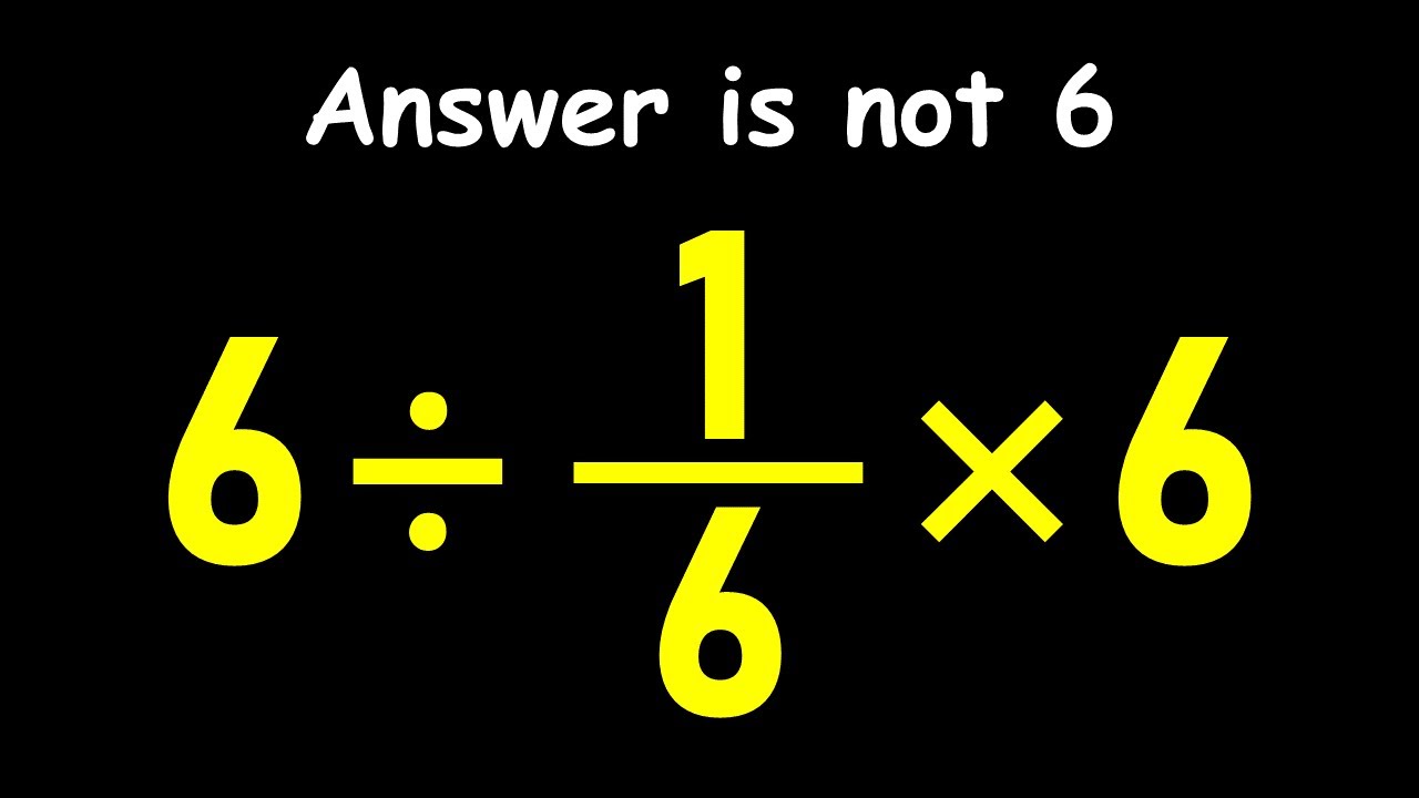 Most People Get This Order of Operations Wrong!