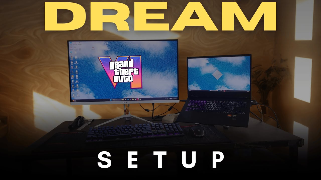 Dream PC setup | HP OMEN 16 gaming laptop