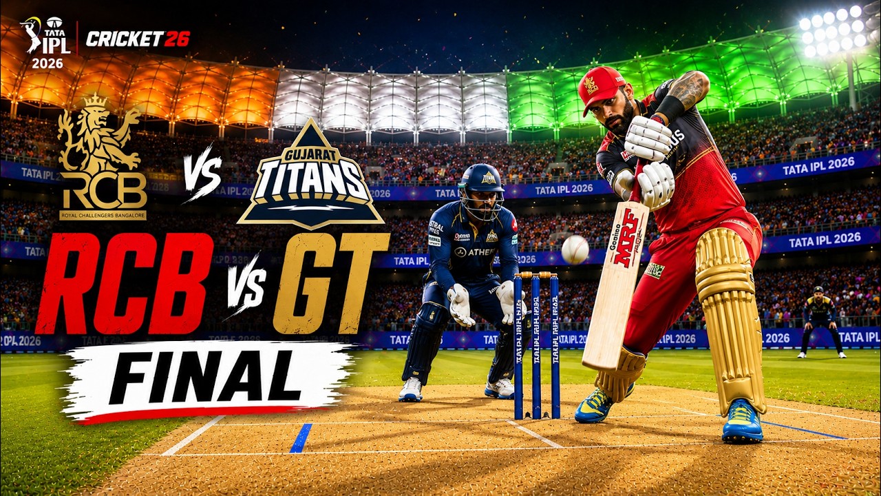 🔥ФИНАЛ RCB против GT - Кто выиграет IPL 2026? | IPL 2026 | Крикет 26