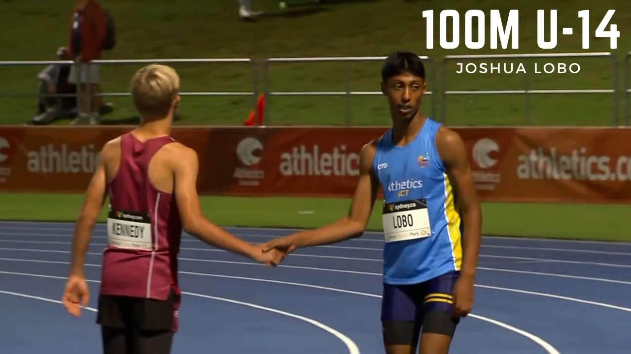 Australian Track&Field National Champs 2021 - 100m U-14 Boys - Heats + Final