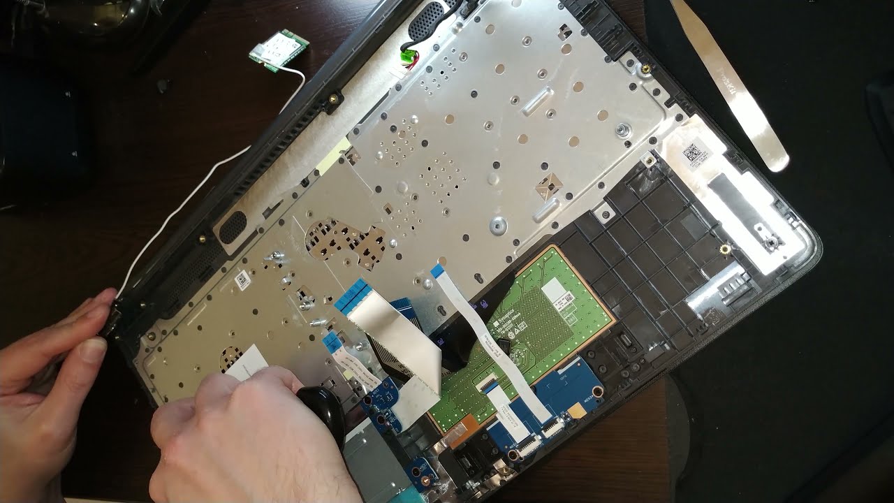 HP 255 G7 Keyboard Replacement Disassembly