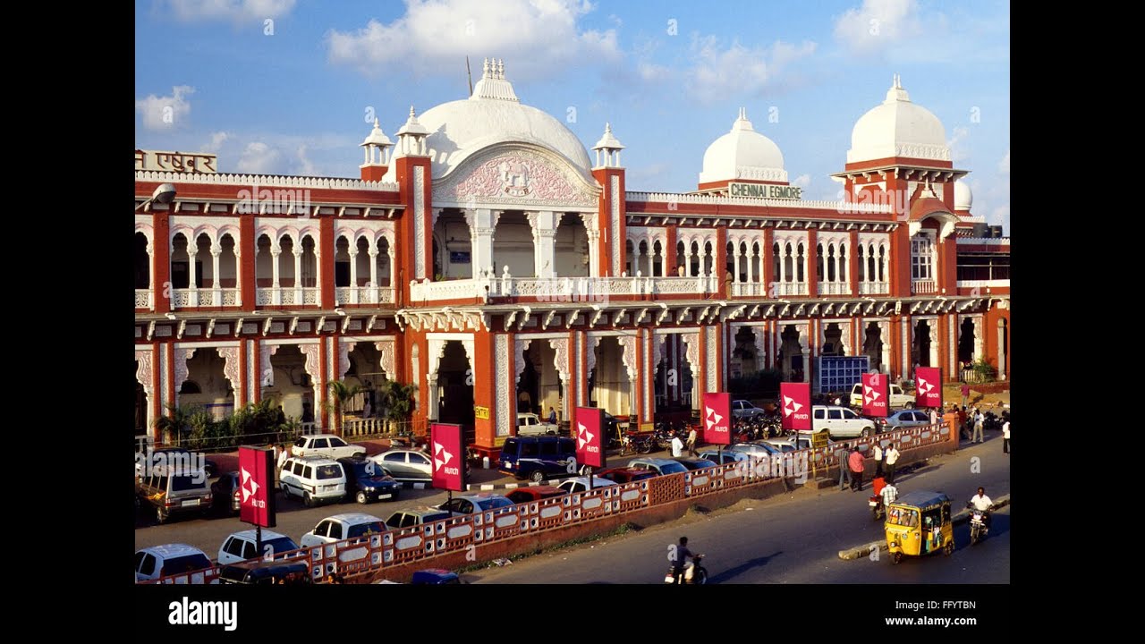 Egmore Railway Station Chennai | 3D Cinematic View | Heritage Meets Modern Railways