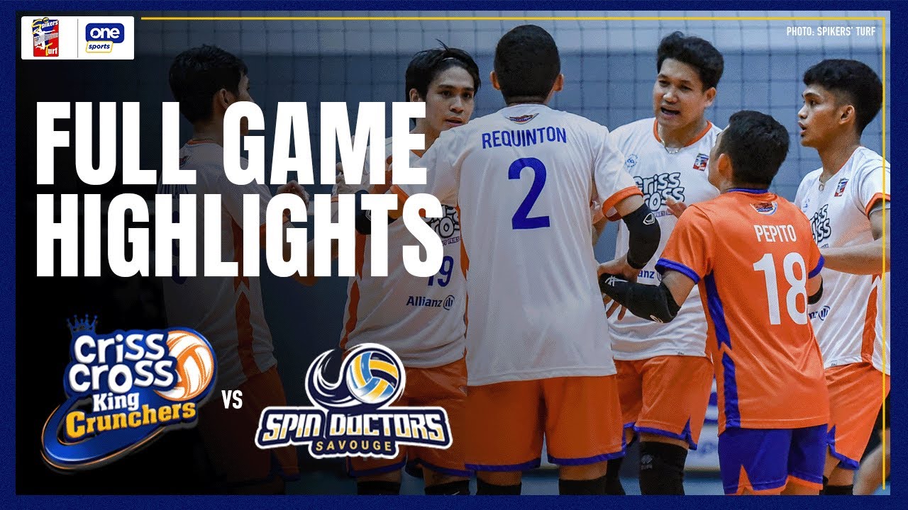 SAVOUGE vs. CRISS CROSS | 2025 SPIKERS' TURF INVITATIONAL CONFERENCE | FULL GAME HIGHLIGHTS
