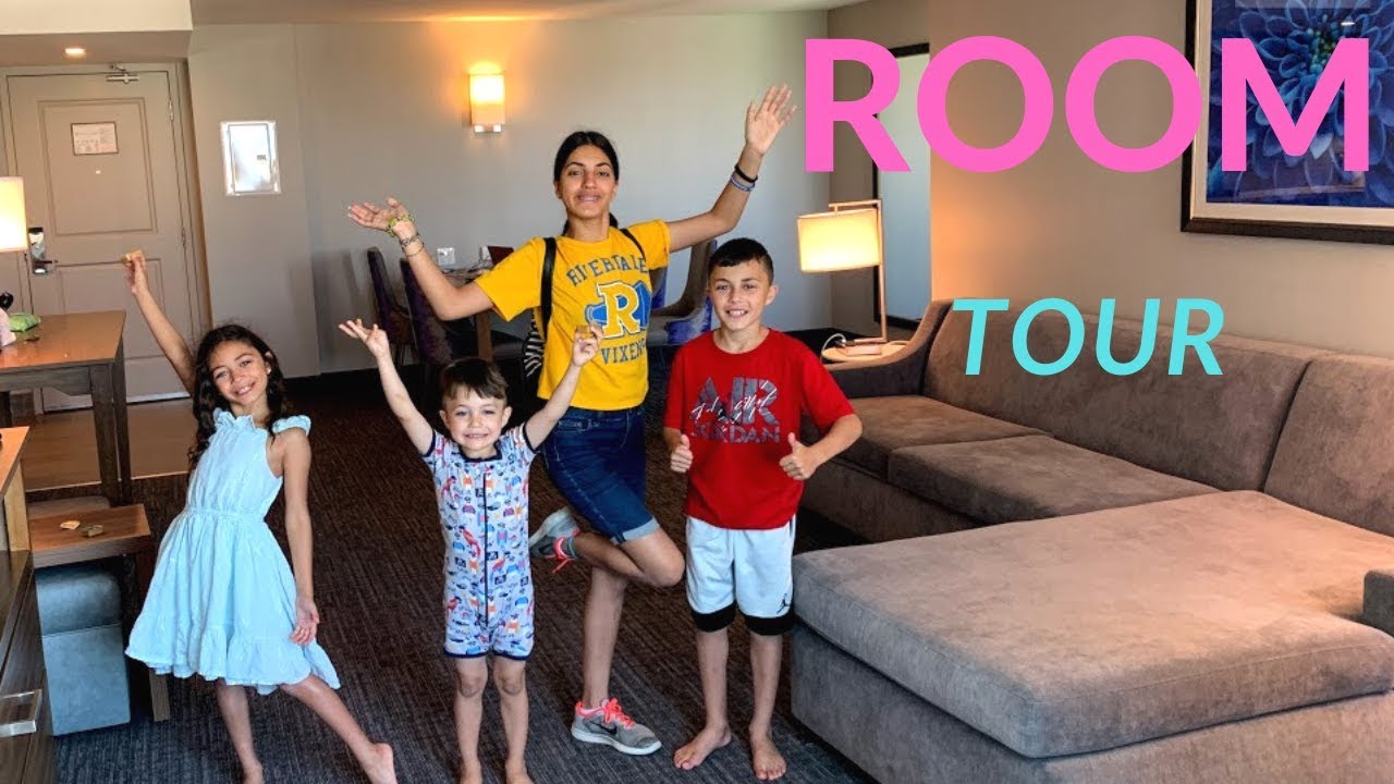 Hotel Room Tour 2019 - HZHtube Kids Fun
