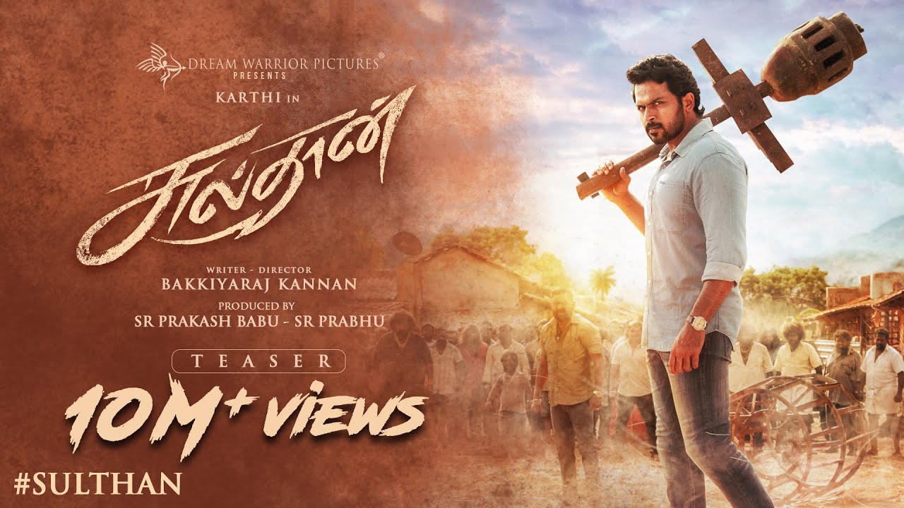 Sulthan - Official Teaser (Tamil) | Karthi, Rashmika | Vivek Mervin | Bakkiyaraj Kannan