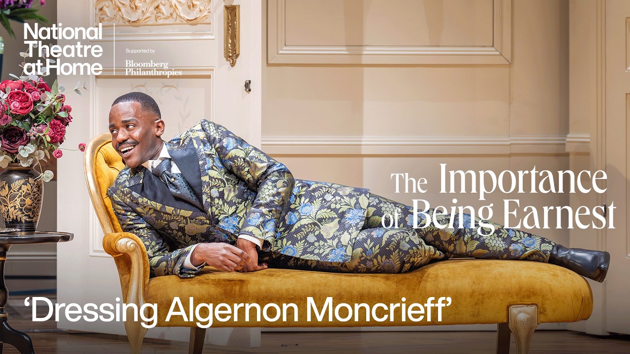 Making the stunning pink dress | The Importance of Being Earnest | National Theatre at Home