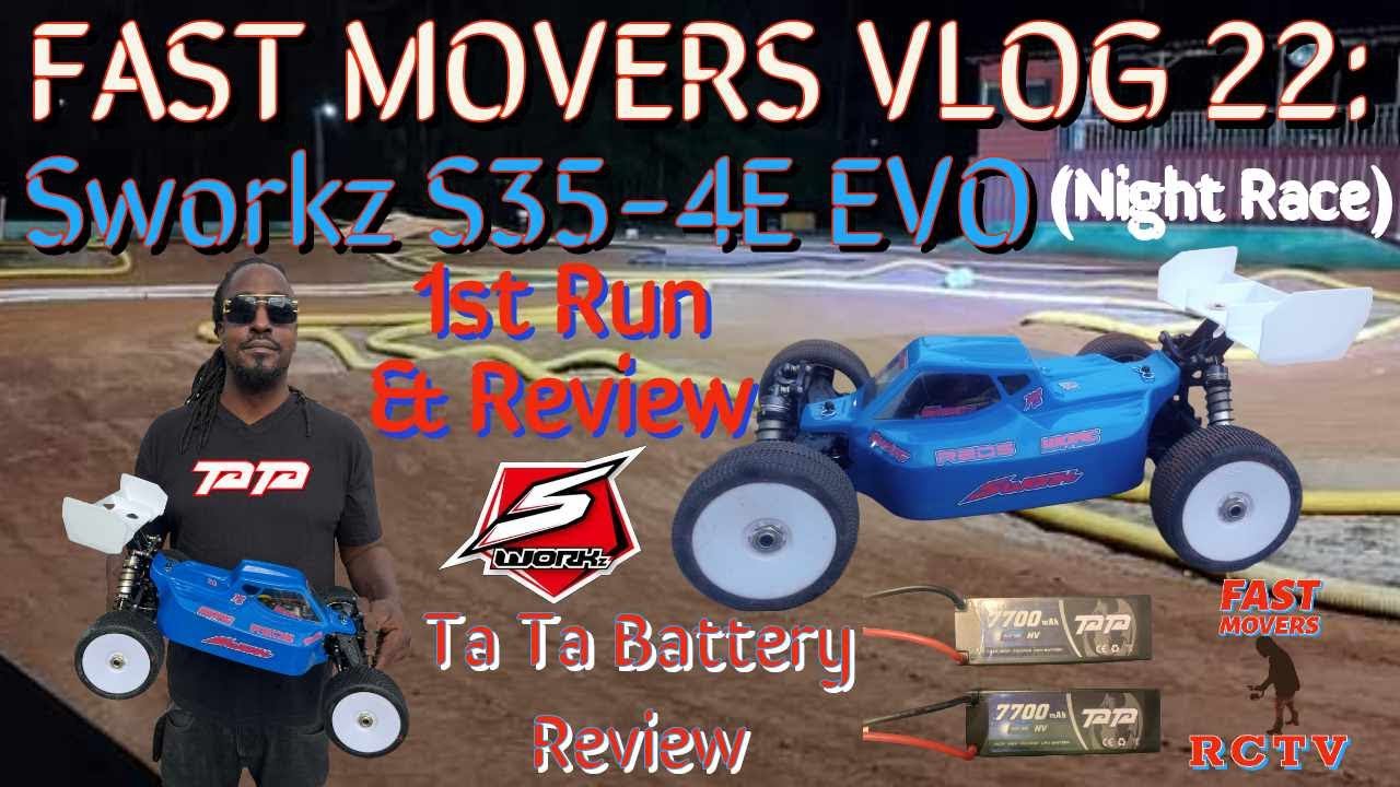 Fast Movers Vlog 22: Sworkz S35-4e EVO E-Buggy 1st Run & Review