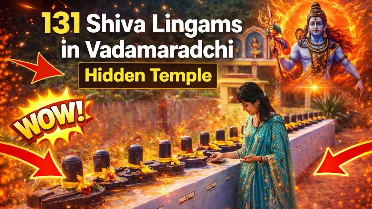  131 சிவலிங்கங்கள் 😱வடமராட்சியில் இப்படியொரு கோவிலா?| Hidden Jaffna Kovil 🔱🕉️ 